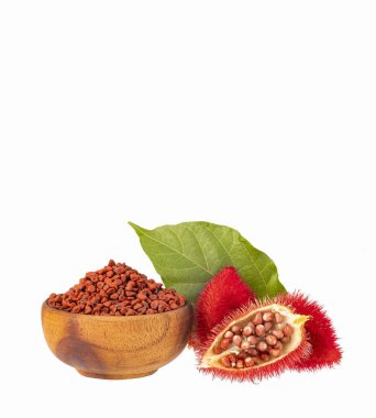 Annatto tohumları, doğal gıda boyası - Bixa orellana