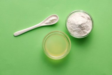 Limon suyu ve kabartma tozu - Citrus latifolia.