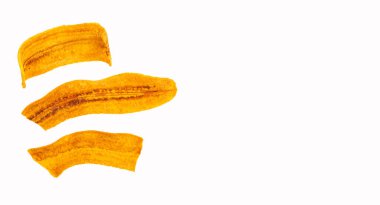 İnce olgun muz dilimleri - Musa x paradisiaca.