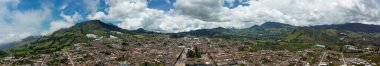 Sonson, Antioquia - Colombia. October 5, 2024. Municipality located in the eastern region of the department, Image made with a drone. clipart