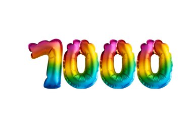 7000 Numaralı Balon - Takipçi ve görüşlerin sayısı.