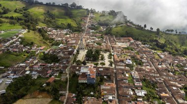 Caramanta, Antioquia, Kolombiya. 27 Ekim 2024. Nüfusu 4.793 kişidir..