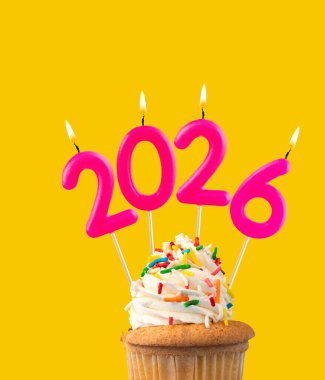 2026 yılının başarıları - Mumlar yanıp kül olan sayılar şeklinde