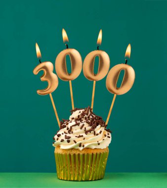 Takipçi veya beğeni sayısı - 3000 numaralı mum