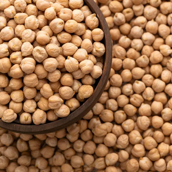 Cicer arietinum - kasede yüksek kalitede çiğ nohut.