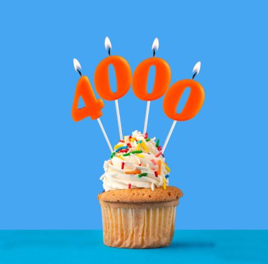 Takipçi veya beğeni sayısı - 4000 numaralı mum