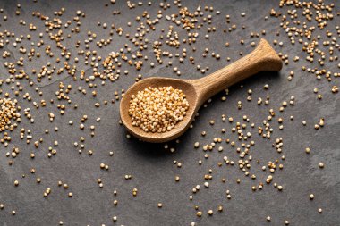 Amaranthus 'lu ahşap kaşık..