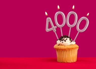 4000 numaralı mum - takipçi veya beğeni sayısı