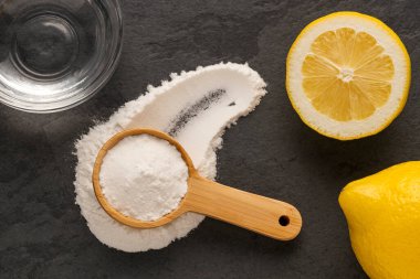 Limon Limonu - Limon, sirke ve kabartma tozu karışımı