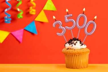 3500 numaralı mum - takipçi veya beğeni sayısı