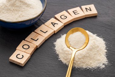 Organik jelatin tozu da hidrolize kolajen olarak adlandırılır..