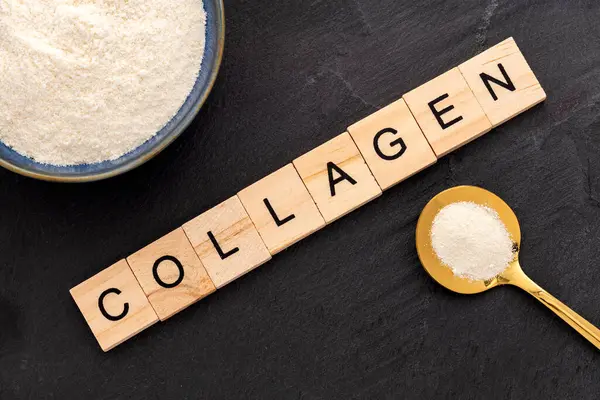 Organik jelatin tozu da hidrolize kolajen olarak adlandırılır..