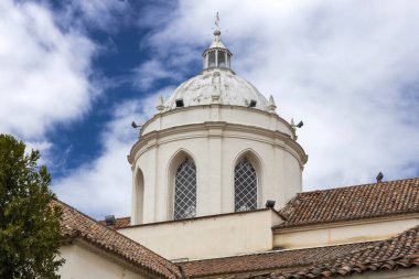 Tunja, Boyaca, Kolombiya. 8 Mayıs 2025. Santiago Havari Metropolitan Bazilika Katedrali, Katolik Kilisesi