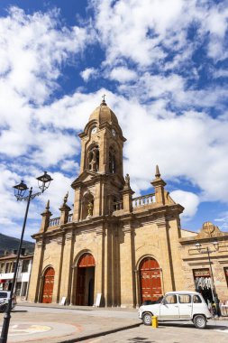 Nobsa, Boyaca, Kolombiya. 10 Mayıs 2025. Nobsa Bölgesi, Katolik Kilisesi 'nden Aziz Jeronimo.