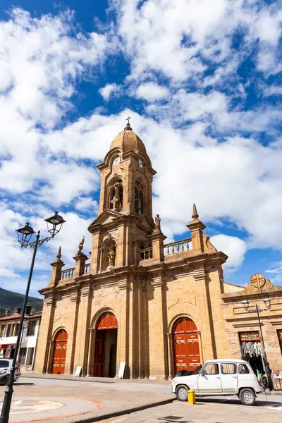 Nobsa, Boyaca, Kolombiya. 10 Mayıs 2025. Nobsa Bölgesi, Katolik Kilisesi 'nden Aziz Jeronimo.