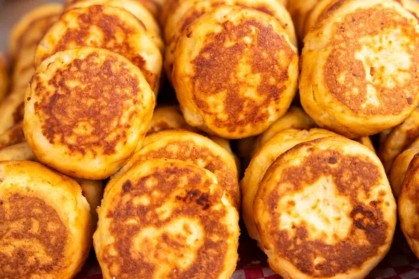 Boyaca, Kolombiya 'dan nefis gevrek arepa.