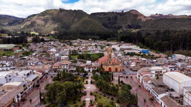 Nobsa, Boyaca, Kolombiya. 10 Mayıs 2025. Belediye, Boyaca ilinin Sugamuxi ilçesine bağlı bir beldedir.