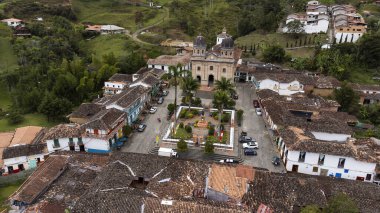 Concepcion, Antioquia, Kolombiya. 13 Mart 2025. Meryem Ana 'mız, Kolombiyalı bir Katolik kilisesidir..