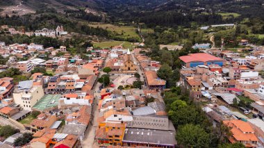 Raquira, Boyaca, Kolombiya. 11 Mayıs 2025. Belediye, Boyaca ilinin Ricaurte ilçesine bağlı bir beldedir..