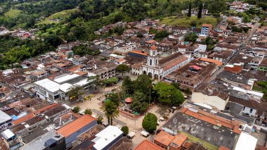 Tamesis, Antioquia, Kolombiya. 22 Temmuz 2025. Andes 'in batısında yer alan dağlık bir belediyedir..