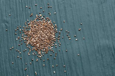 Salvia Hispanica - Taze ve organik chia tohumları.