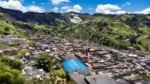 Granada, Antioquia, Kolombiya. 28 Haziran 2025. Bölümün doğu bölgesinde bir belediye bulunmaktadır..