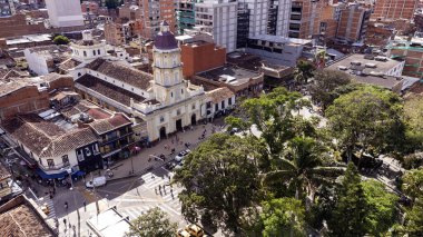 Caldas, Antioquia, Kolombiya. 12 Temmuz 2025. Meryem Ana 'nın Katedrali 1848' de inşa edildi.