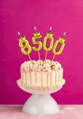 8500 numaralı mum - takipçi veya beğeni sayısı