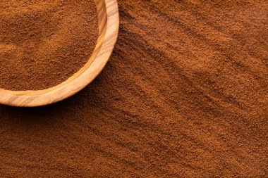 Kâsede organik hazır kahve, kahve.