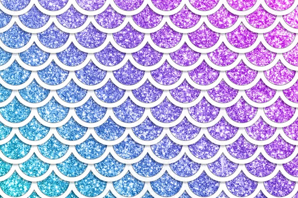 Glitter Mermaid Skin Pattern Background