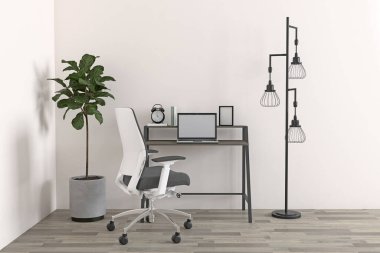 Çalışma İstasyonu Çerçeve çalışma yeri çalışma tablosu ve Ekran Modifiye 