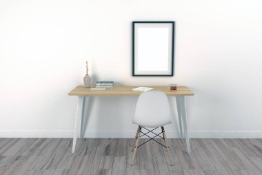 Çalışma İstasyonu Çerçeve çalışma yeri çalışma tablosu ve Ekran Modifiye 