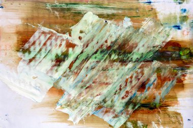 Suluboya Arkaplan, Çizikler ve Allık