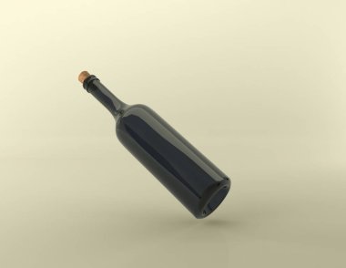 3B Yapılandırılmış Şişeler Model Şablonu