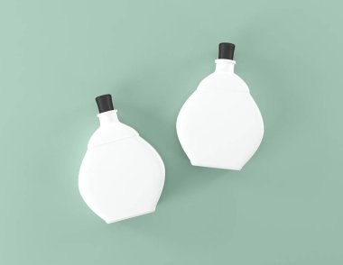 3B Yapılandırılmış Şişeler Model Şablonu