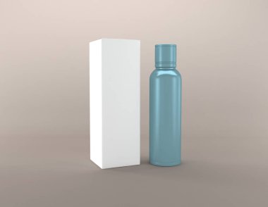 3B Yapılandırılmış Şişeler Model Şablonu