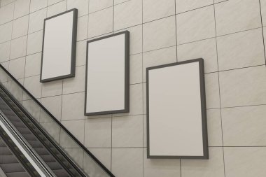 Subway Signs, Poster, Billboard Mockup