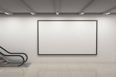 Subway Signs, Poster, Billboard Mockup