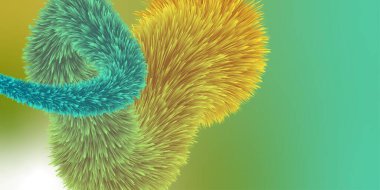 Fur Background Fluffy and soft surface pattern