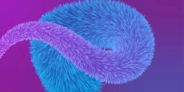 Fur Background Fluffy and soft surface pattern