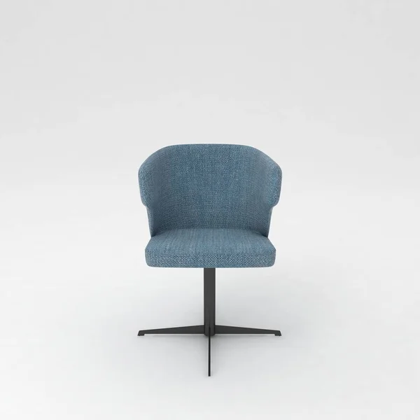白を基調としたモダンな椅子 — ストック写真