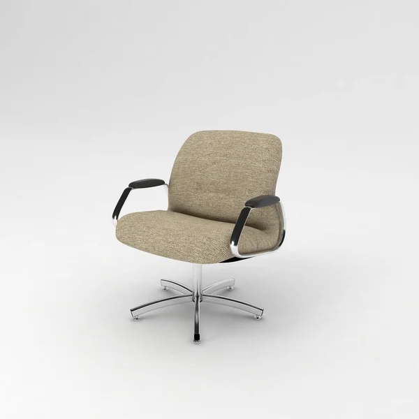 Židle Izolované Bílém Pozadí — Stock fotografie
