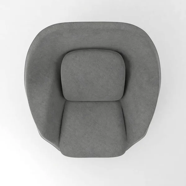 현대의 안락의자는 바탕에 분리되어 — 스톡 사진