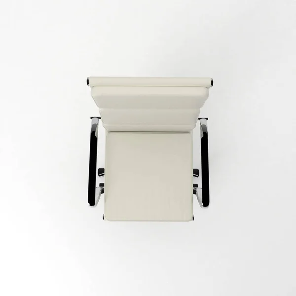 Белый Пластиковый Ящик Светлом Фоне — стоковое фото