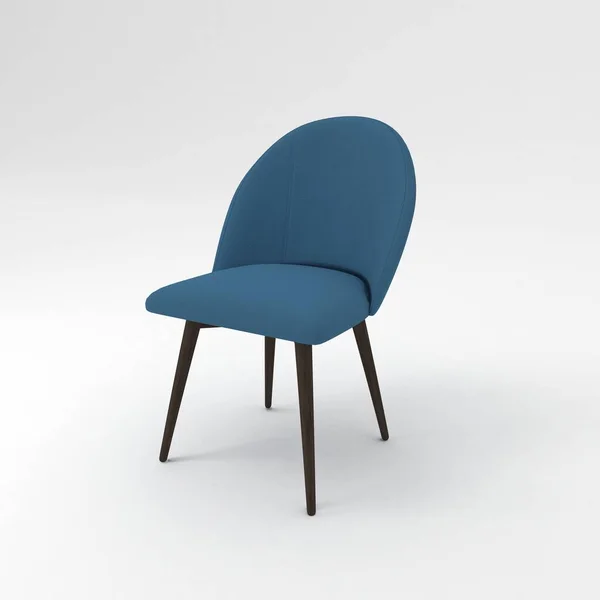 Cadeira Moderna Isolada Fundo Branco — Fotografia de Stock