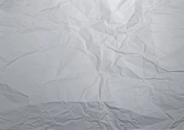 Ráncos Gyűrött Papír Texturált Háttér — Stock Fotó