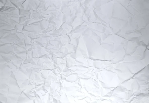 Gerimpeld Verfrommeld Papier Textuur Achtergrond — Stockfoto