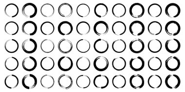 El Çizimi Çember Şekli 50 _ Set 5