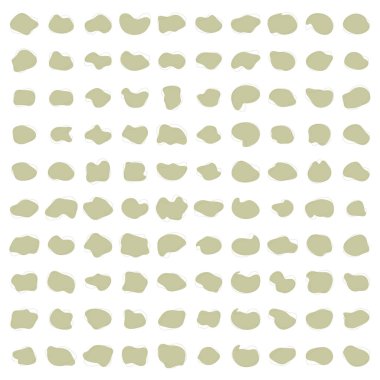 Sıvı Sıvı Doldurulmuş Bej Renk Şekilleri V150 100 Set 2