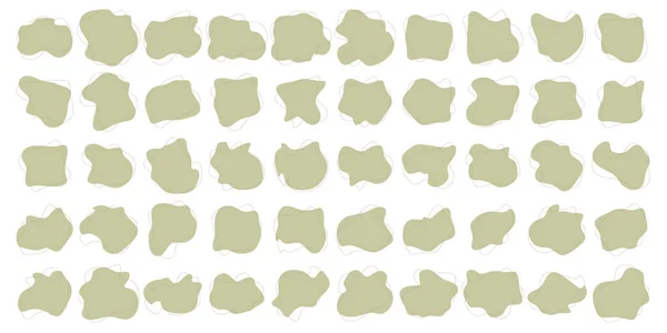 Sıvı Sıvı Doldurulmuş Bej Renk Şekilleri V150 100 Set 2